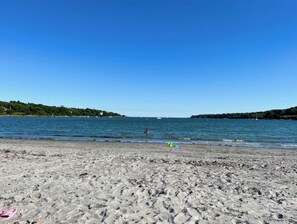 Beach nearby, sun-loungers
