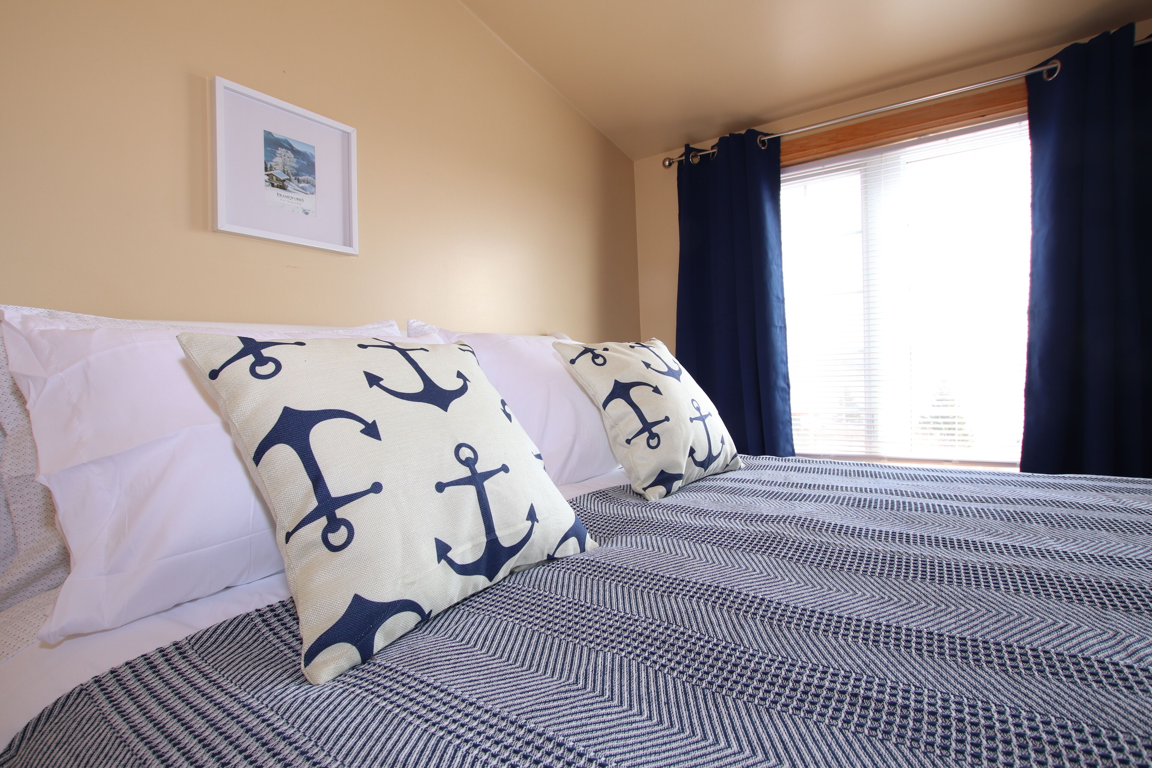 2 slaapkamers, een bureau, gratis wifi, beddengoed