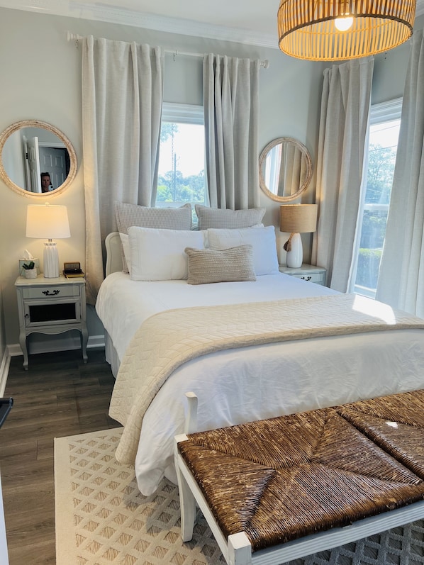 2 bedrooms, iron/ironing board, free WiFi, bed sheets