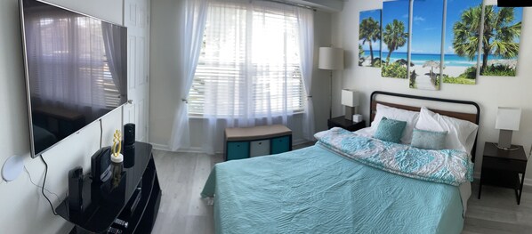 1 bedroom, iron/ironing board, free WiFi, bed sheets
