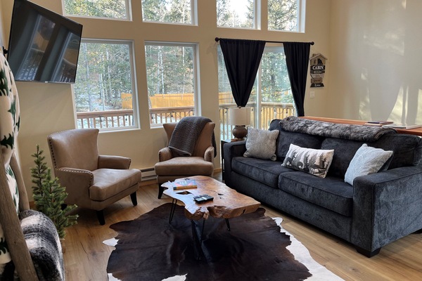 Televisor i llar de foc