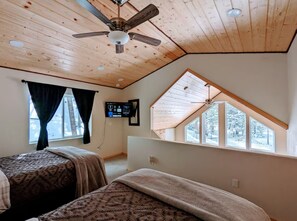 2 chambres, fer et planche à repasser, lit parapluie, Wi-Fi gratuit