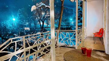 Overnattingsstedets uteområder