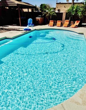 Außenpool, beheizter Pool