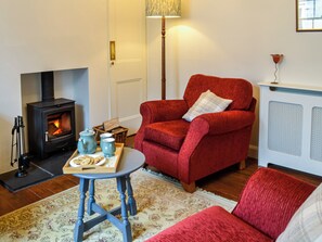 Fernseher, Kamin