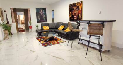 Villa Carthage confort & vue piscine XL / Downhill stylish Villa view & XL pool