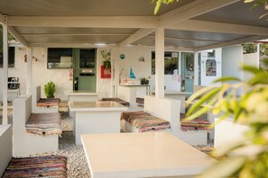 Studio, 1 Bedroom, Smoking, Balcony | Outdoor dining - Studio With sea View, Creta, Ierapetra (Ierapetra)