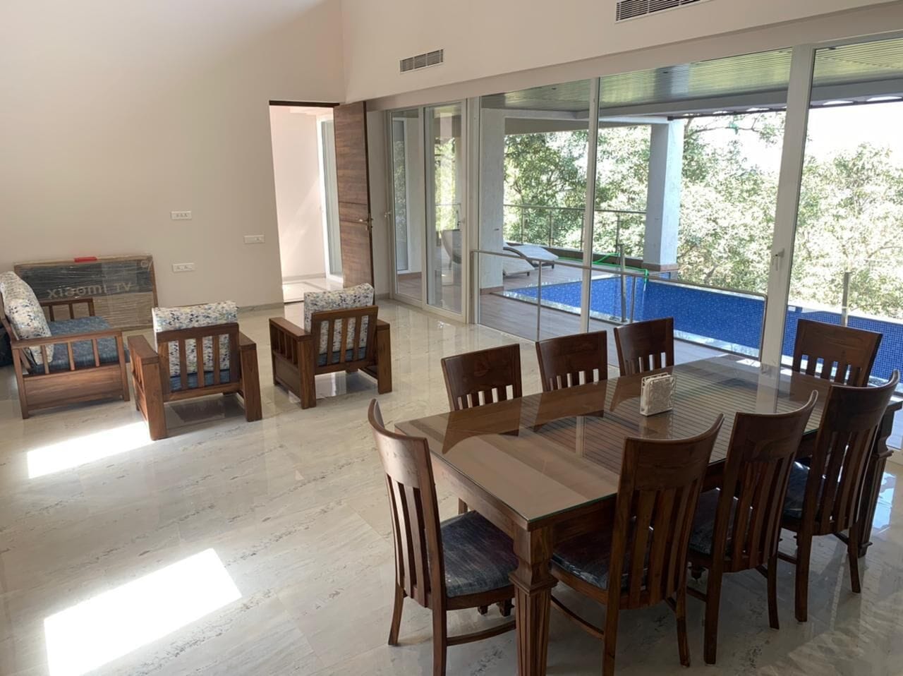 Villa, 3 Bedrooms, Smoking, Private Pool | Dining room