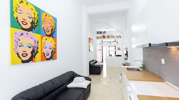 Apartamento, 1 quarto, vista para o jardim | Parte interna