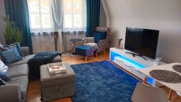 Apartemen, 2 kamar tidur, pemandangan kota | Interior