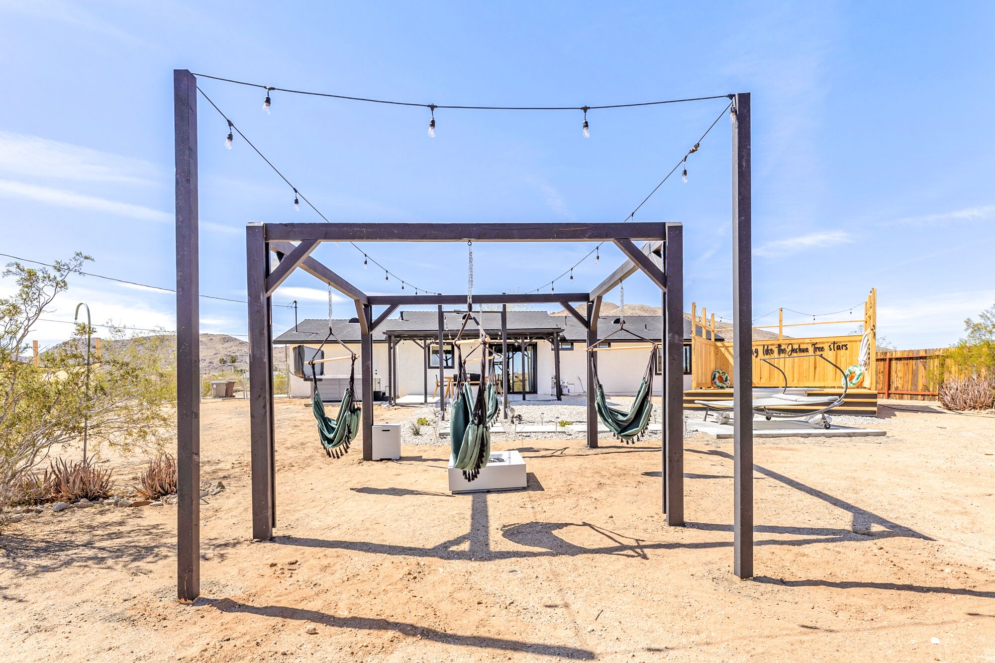 Overnattingsstedets uteområder