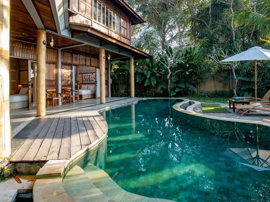 Family Three Bedroom Private Pool Villa | Pemandangan dari kamar