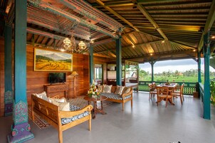 Televisión de pantalla plana, chimenea