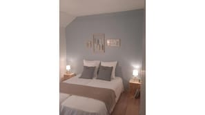 3 chambres, fer et planche Ă repasser, lit parapluie, Wi-Fi gratuit