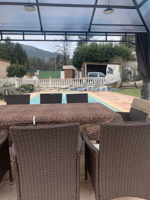 Enceinte de l’hébergement