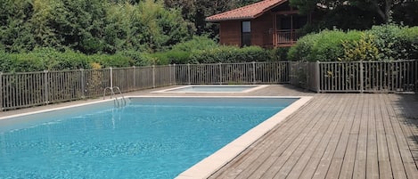 AuĂenpool, beheizter Pool