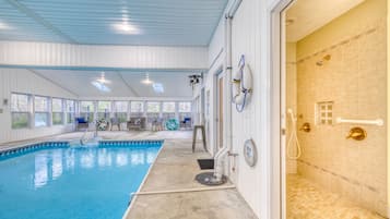 Piscine couverte, piscine chauffée