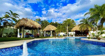Your 1-Acre Tropical Resort – No Crowds, All Fun! Near W Palm Beach • Sleeps 14