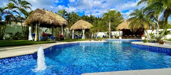 Your 1-Acre Tropical Resort – No Crowds, All Fun! Near W Palm Beach • Sleeps 14