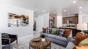Townhome, 5 Bedrooms | Living area | TV