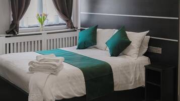 Standard Twin Room, 2 Double Beds | Premium bedding, free WiFi, bed sheets