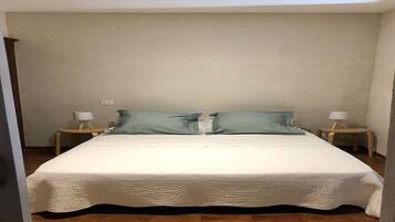 1 makuuhuone, silitysrauta/-lauta, vauvan matkasänky, Wi-Fi