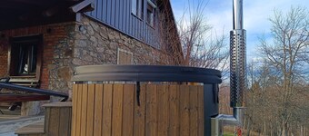 Holiday Home Sleme with jacuzzi, big garden and fireplace