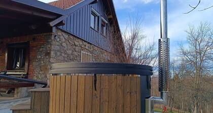 Holiday Home Sleme with jacuzzi, big garden and fireplace