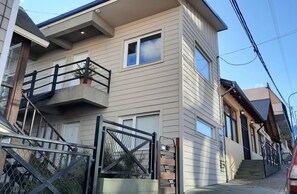 Fassade der Unterkunft