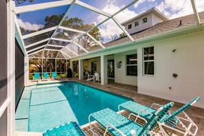 Außenpool, beheizter Pool