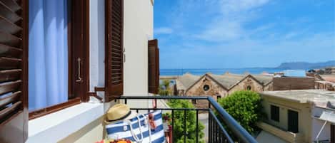 Uitzicht vanaf balkon