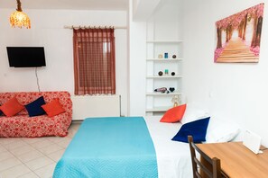 Studio, Balcony | Free WiFi, bed sheets - Mastabas Studios (Rethymno)