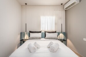 아파트 | 1 개의 침실, 이집트산 면 시트, 고급 침구, 셀렉트 컴포트 침대