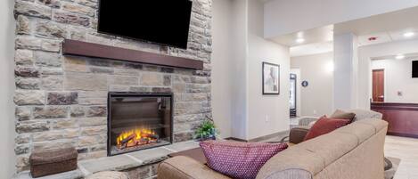 Coin salon dans le hall