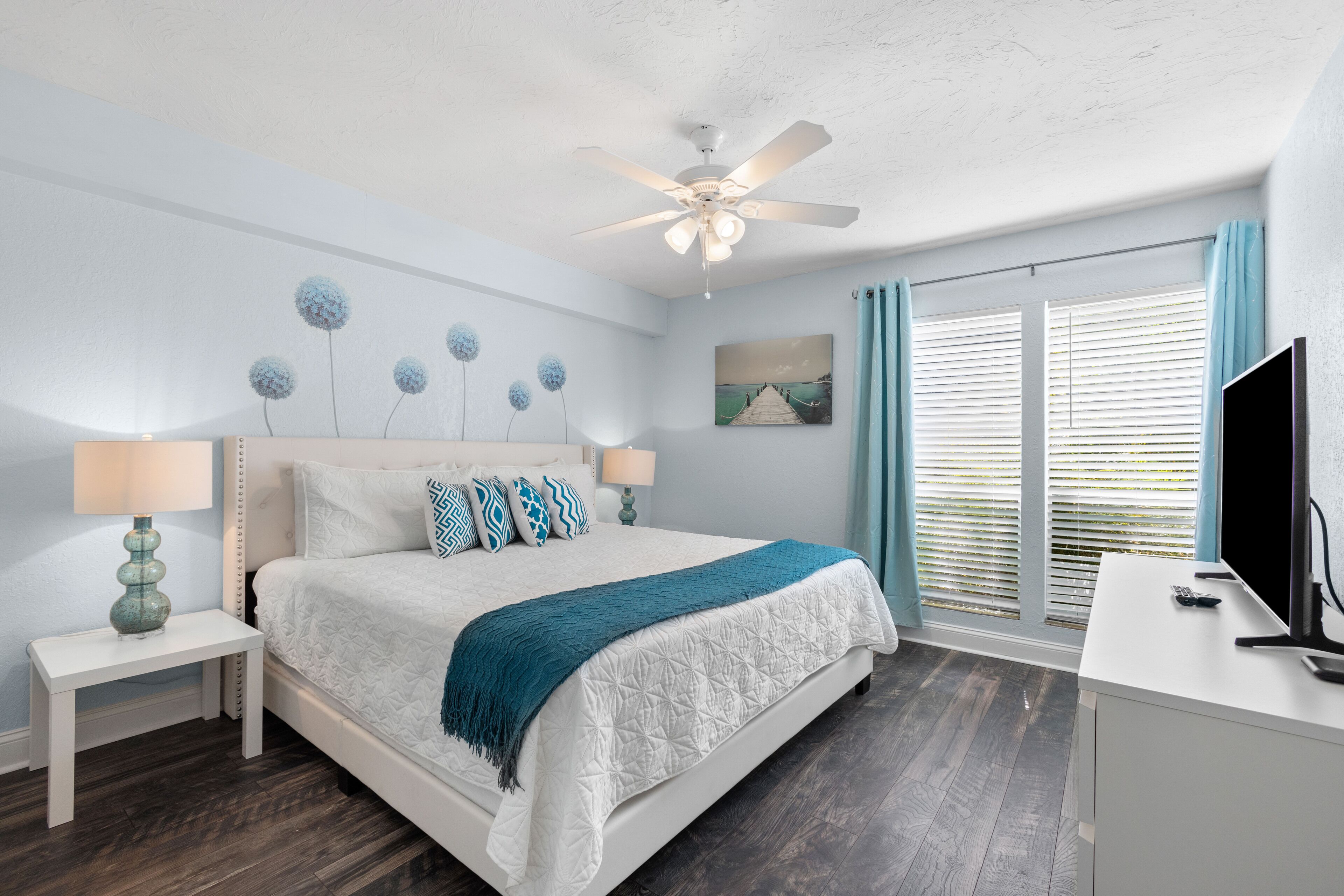 2/2 condo with garden+heated pool+6min from Siesta