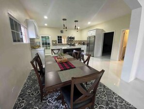 Dining - Newly spacious, 3 bedroom home, near downtown (Belmopan)