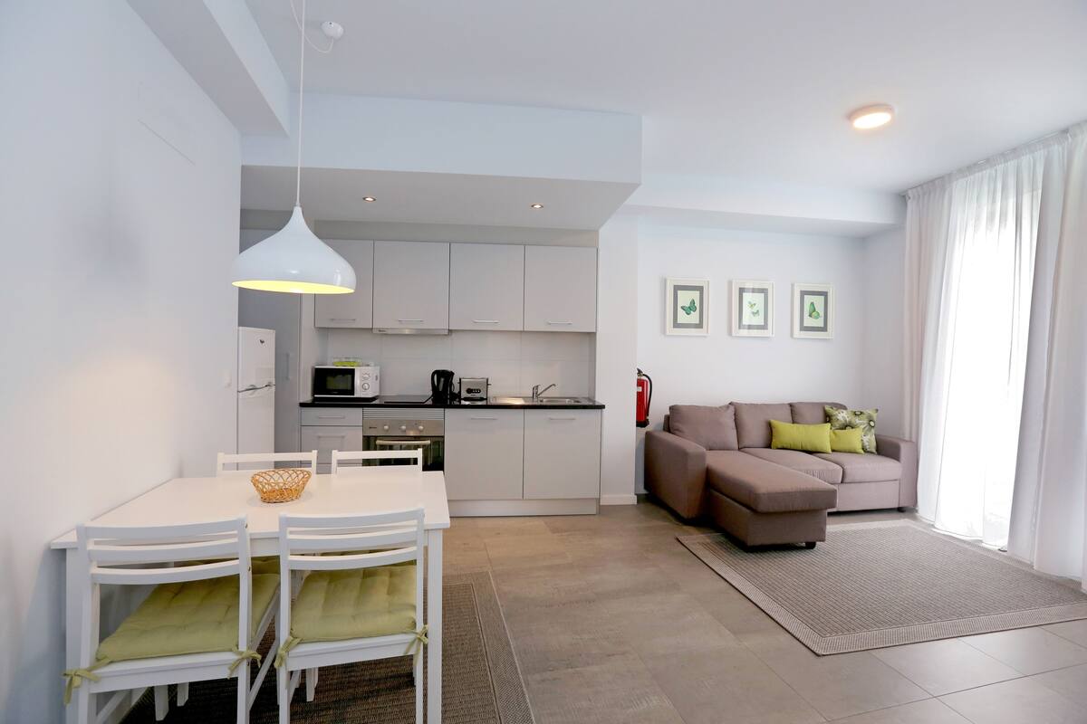 City Apartment | Living area | TV