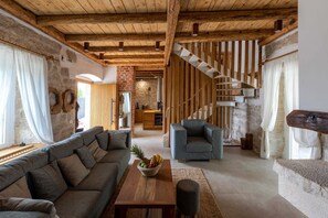 TV - Villa Hillside with Pool (Vižinada)