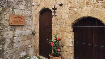 Voorkant van accommodatie