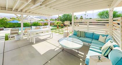 Private Oasis: Cozy Villa Minutes from Downtown Palm Springs, 2 min from golf cs