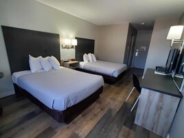 Standard Double Room | Premium bedding, blackout drapes, iron/ironing board, free WiFi
