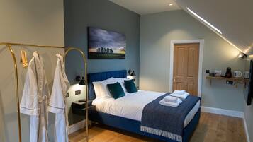 Dubbelrum - eget badrum - utsikt mot trädgården (King) | 1 sovrum, ljudisolering och wi-fi