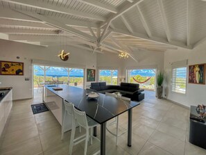 Interior - Villa Jade - Charming, high-end Creole villa, ocean view (Saint-Francois)