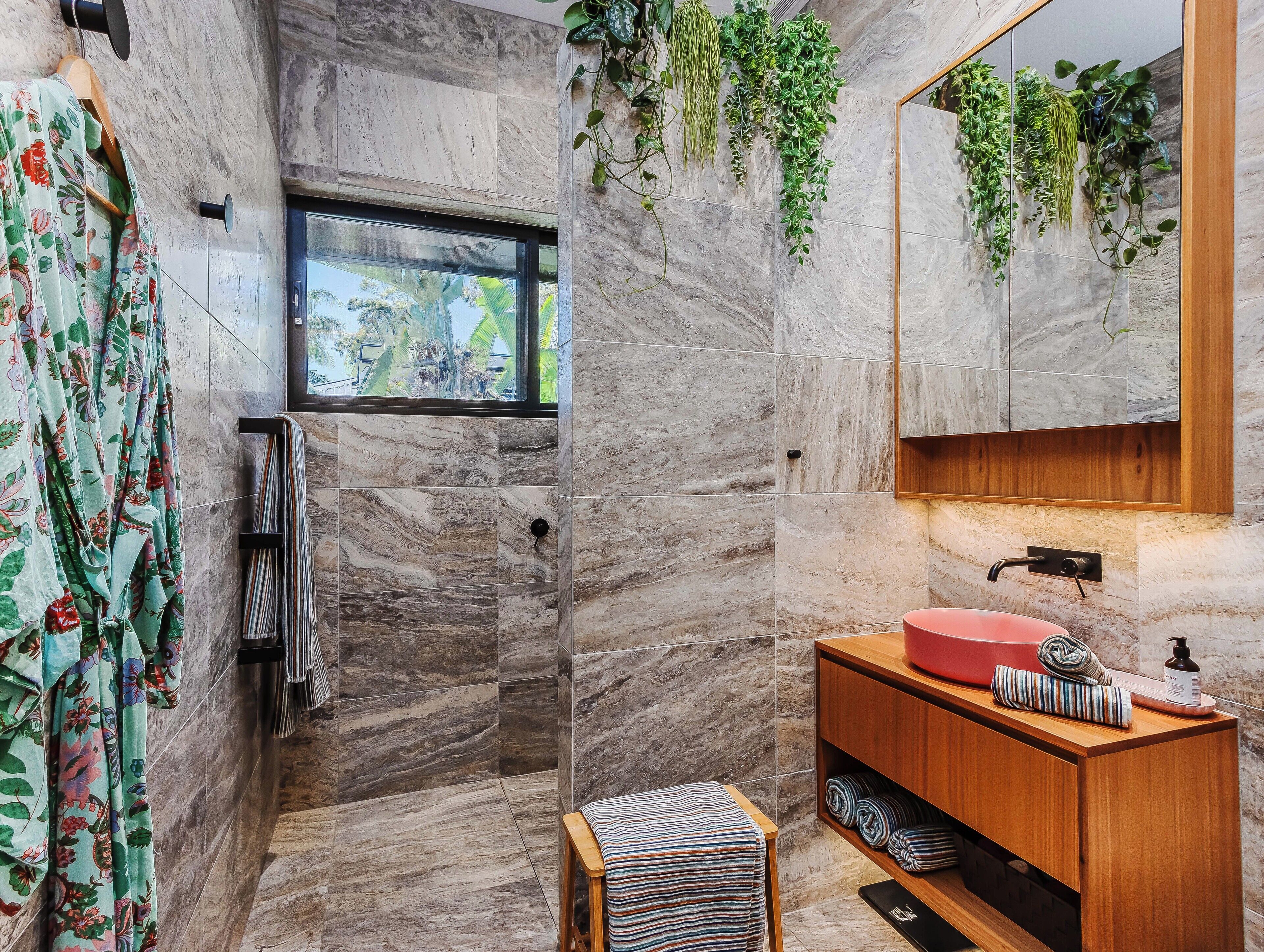 Ensuite Bathroom with Robes, towels and all toiletry needs 