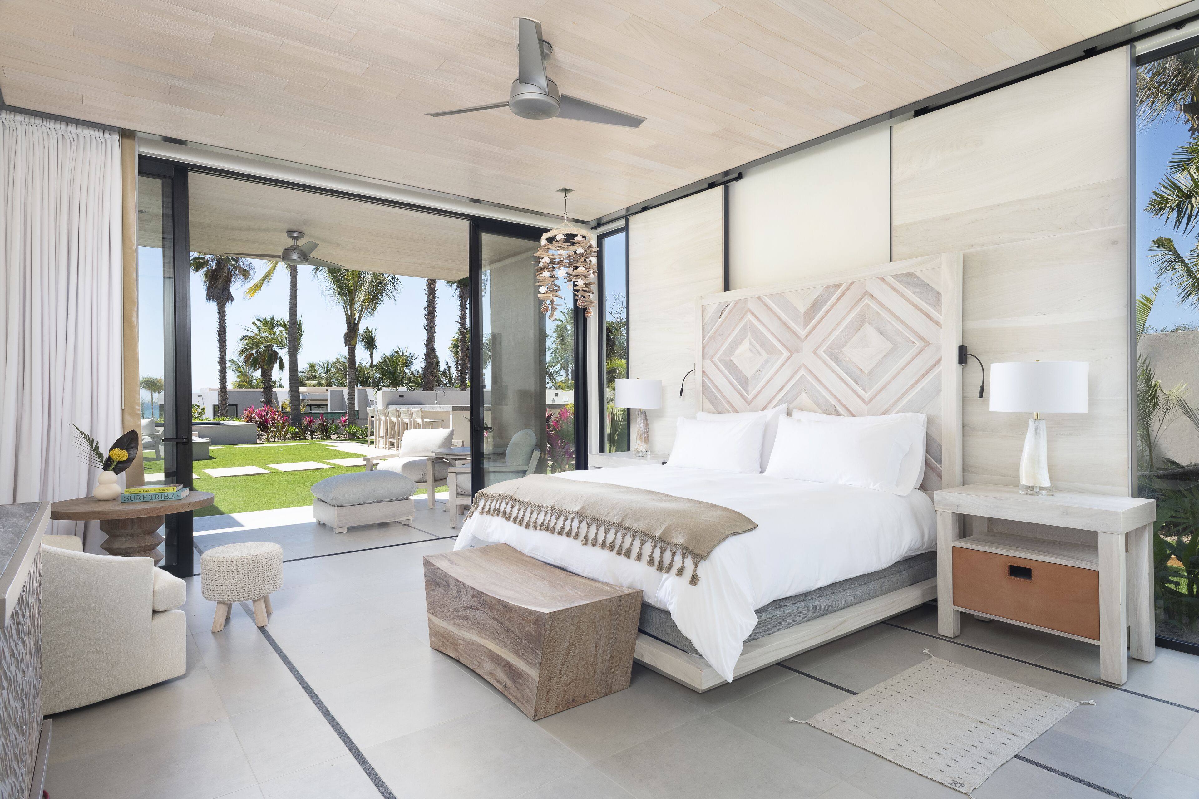 Habitació, diversos llits, vistes a l'oceà (Marea: Casa with Pool) | Minibar, caixa forta a l'habitació i cortines opaques 