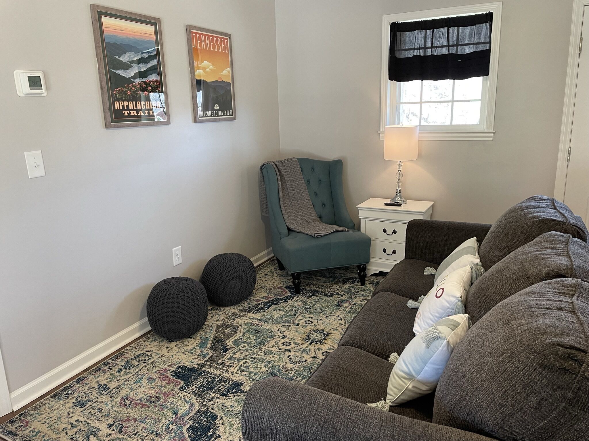 Cozy, convenient to Johnson City, private, pet friendly cottage! 