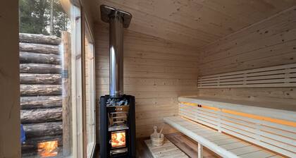 Large-capacity group gîte with outdoor SAUNA and JACUZZI