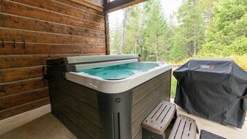 Idromassaggio all'aperto