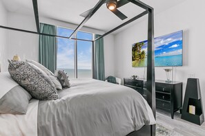 3 bedrooms, desk, iron/ironing board, free WiFi - 3/3 Sapphire Condo 23rd Floor, Ocean & Bay View Balconies, Corner Unit, NO FEES! (South Padre Island)