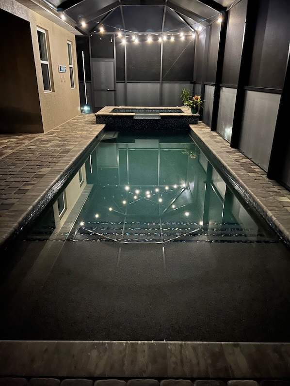 Beheizter Pool